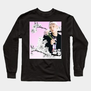 Flowerboy Yoongi | BTS Long Sleeve T-Shirt